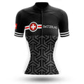 Switzerland V18 - Women - Cycling Kit-Jersey Only-Global Cycling Gear