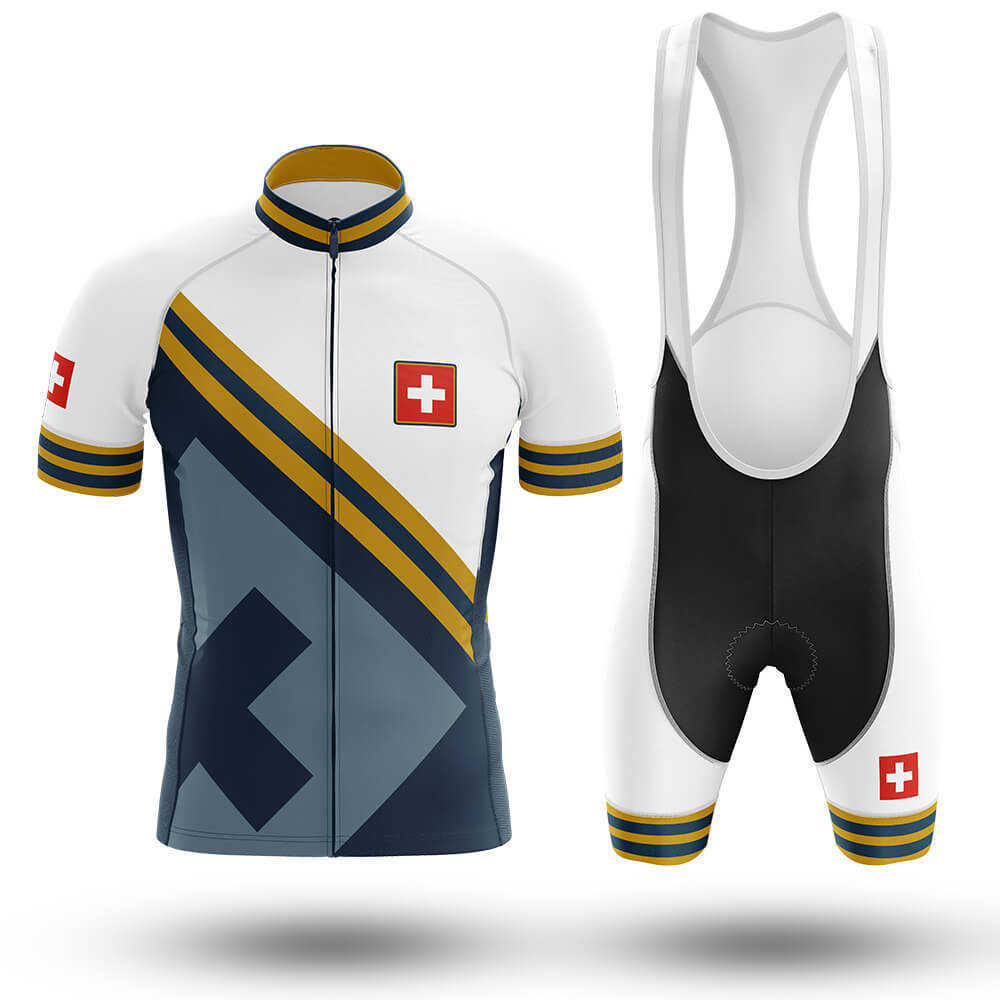 Switzerland V15 - Men's Cycling Kit-Full Set-Global Cycling Gear