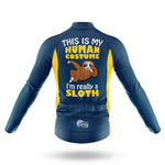 I'm Really A Sloth - Men's Cycling Kit-Full Set-Global Cycling Gear