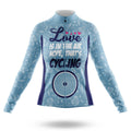 That's Cycling - Women's Cycling Kit-Long Sleeve Jersey-Global Cycling Gear