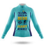 Till I Can't - Women- Cycling Kit-Long Sleeve Jersey-Global Cycling Gear