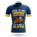 I'm Really A Sloth - Men's Cycling Kit-Jersey Only-Global Cycling Gear