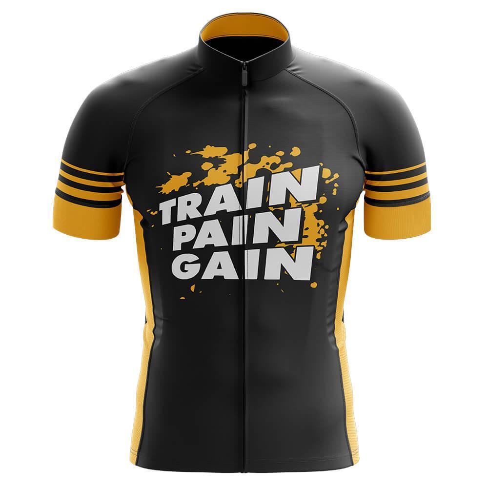 Train Pain Gain - Men's Cycling Kit-Jersey Only-Global Cycling Gear