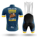 I'm Really A Sloth - Men's Cycling Kit-Full Set-Global Cycling Gear