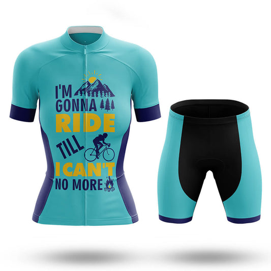 Till I Can't - Women- Cycling Kit-Full Set-Global Cycling Gear