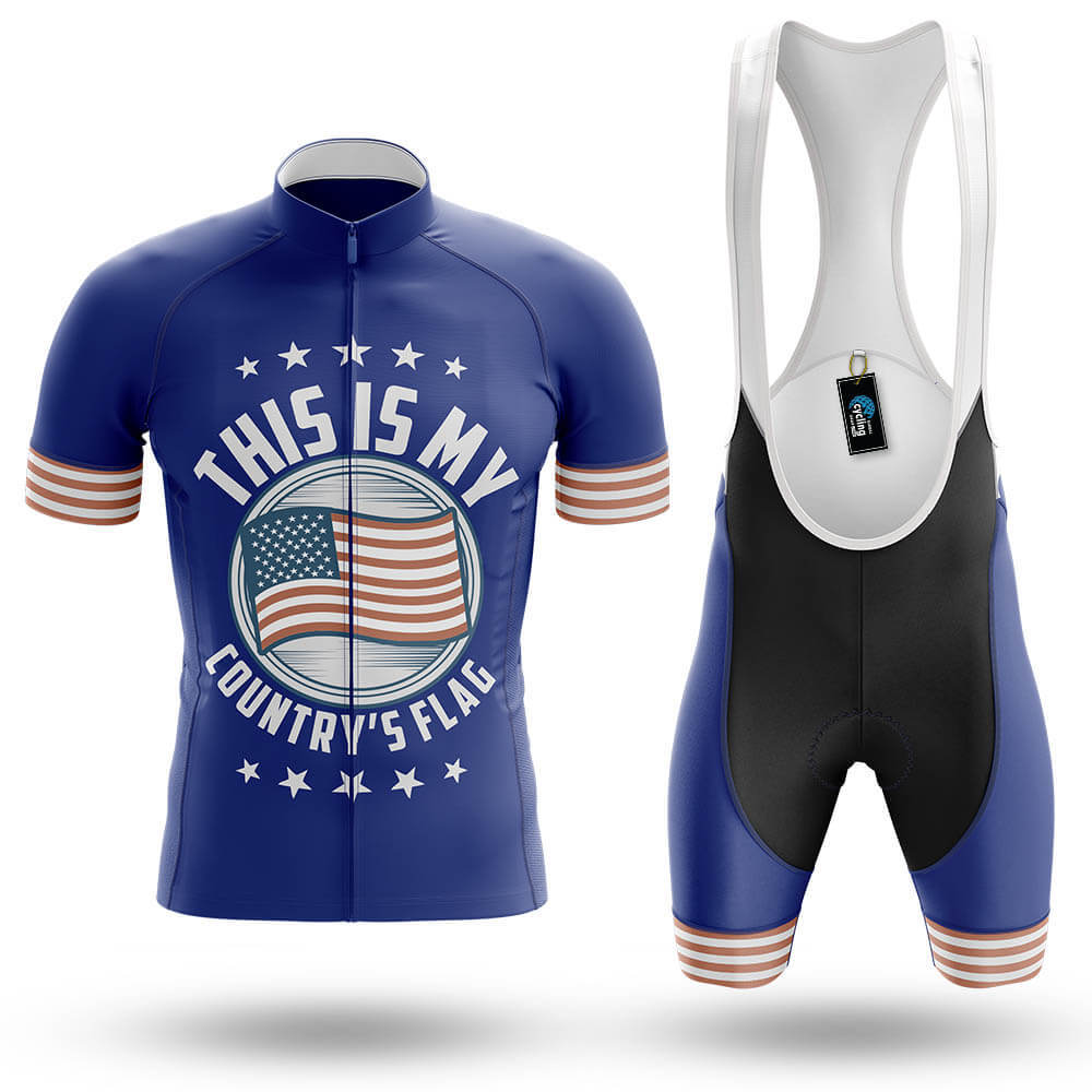 American Flag Day - Men's Cycling Kit-Full Set-Global Cycling Gear