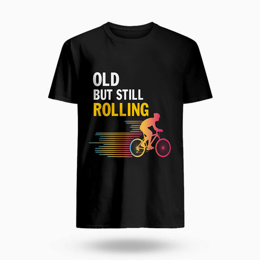 Old But Still Rolling - T-Shirt-S-Global Cycling Gear