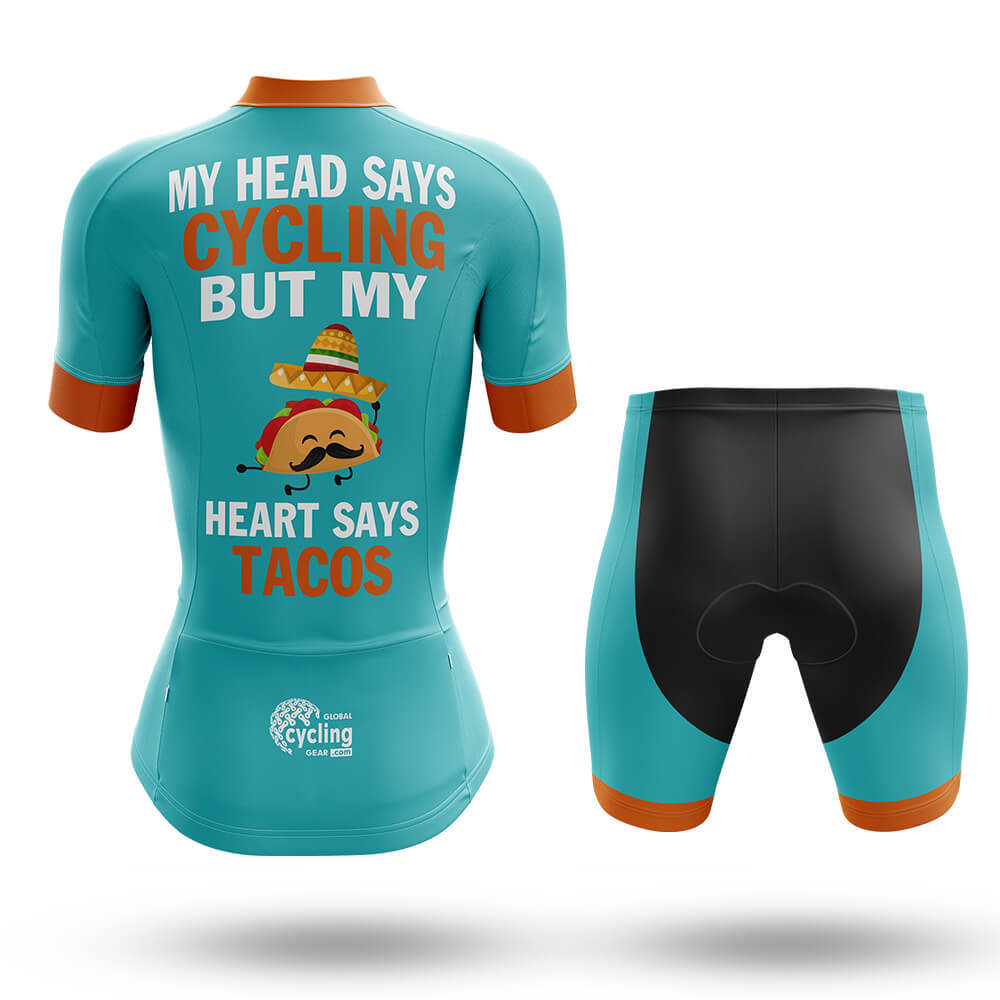 My Head Says - Women's Cycling Kit-Full Set-Global Cycling Gear