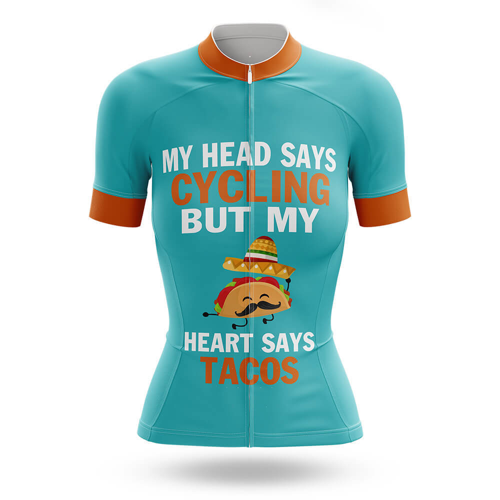 My Head Says - Women's Cycling Kit-Jersey Only-Global Cycling Gear