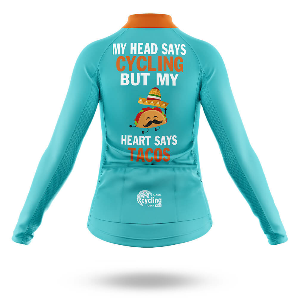 My Head Says - Women's Cycling Kit-Full Set-Global Cycling Gear