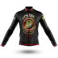 U.S Marine Corps - Long Sleeve Jersey-S-Global Cycling Gear