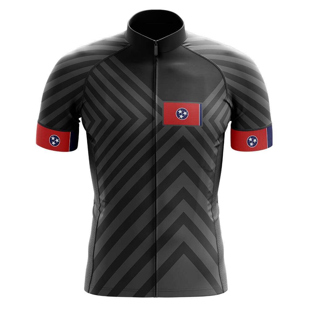 Tennessee V13 - Black - Men's Cycling Kit-Jersey Only-Global Cycling Gear