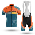 Custom Team Name V14 - Men's Cycling Kit-Full Set-Global Cycling Gear