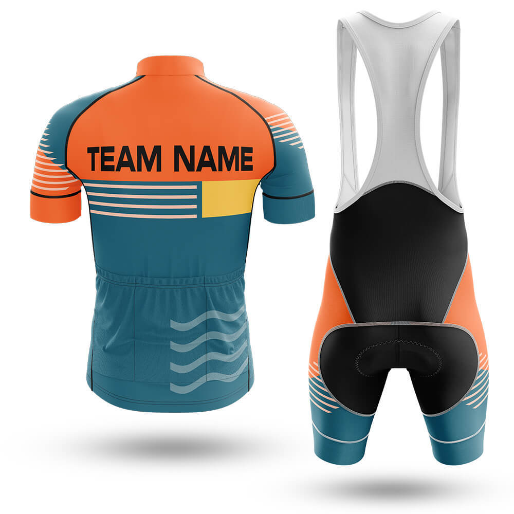 Custom Team Name V14 - Men's Cycling Kit-Full Set-Global Cycling Gear