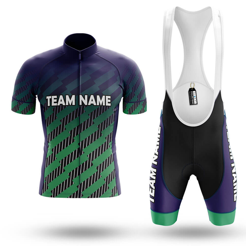 Custom Team Name V13 - Men's Cycling Kit-Full Set-Global Cycling Gear