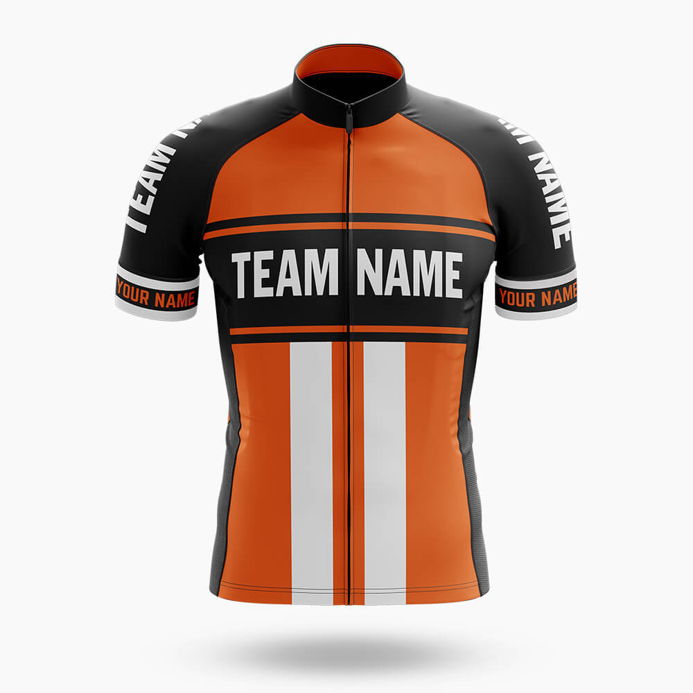 Custom Team Name V4 - Men's Cycling Kit-Jersey Only-Global Cycling Gear