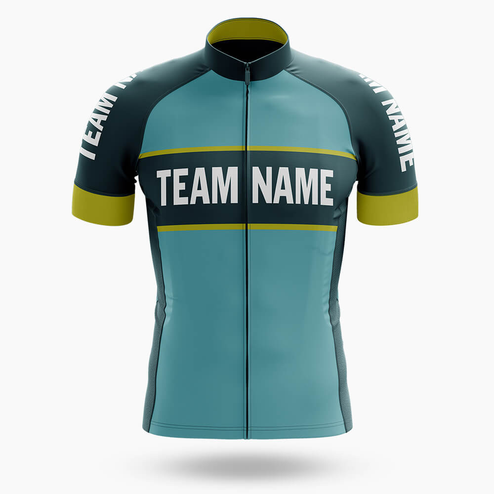 Custom Team Name V5 - Men's Cycling Kit-Jersey Only-Global Cycling Gear