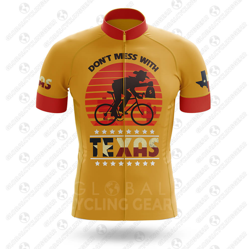 Don't Mess With Texas - Men's Cycling Kit-Jersey Only-Global Cycling Gear