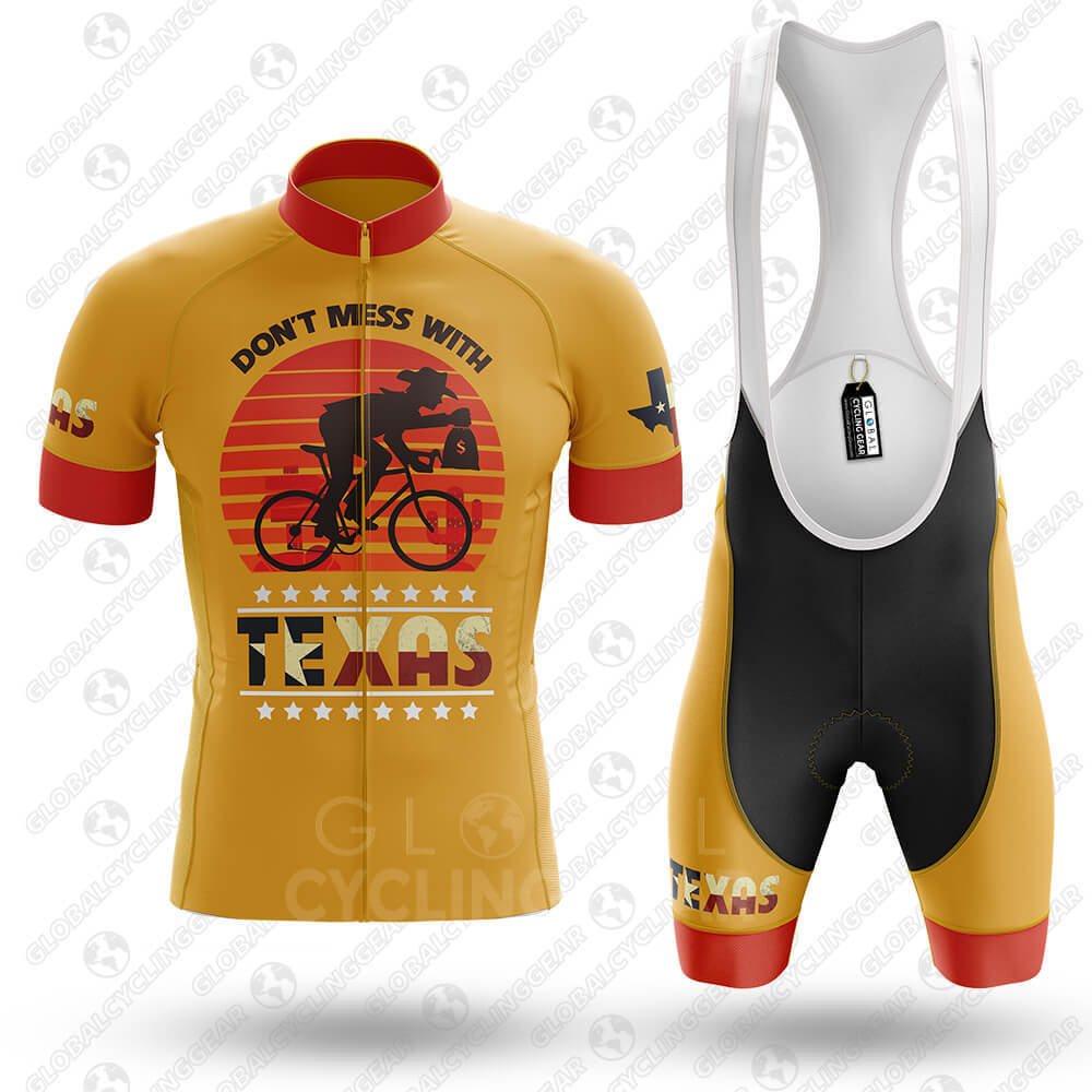 Don't Mess With Texas - Men's Cycling Kit-Full Set-Global Cycling Gear