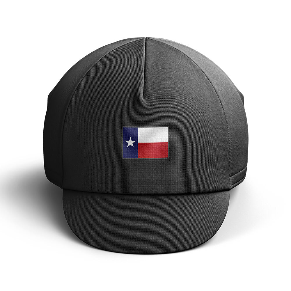 Texas Cycling Cap - Black-Global Cycling Gear