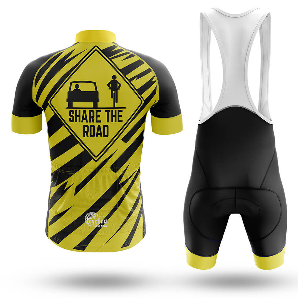 Share The Road V2 - Men's Cycling Kit-Full Set-Global Cycling Gear