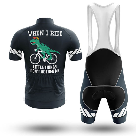 When I Ride A Bicycle - Men's Cycling Kit-Full Set-Global Cycling Gear