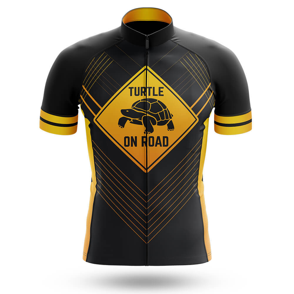 Turtle On Road - Safety Men's Cycling Kit-Jersey Only-Global Cycling Gear