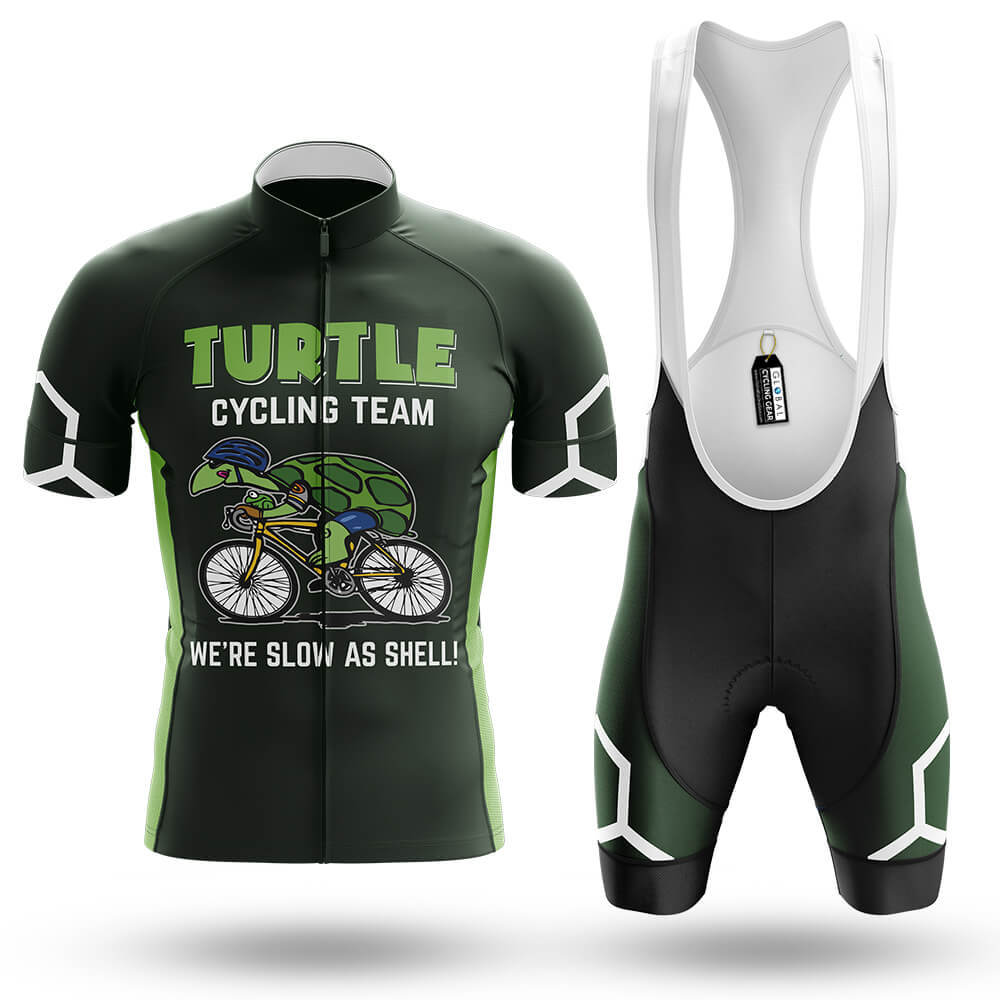 Turtle Cycling Team V5 - Men's Cycling Kit-Full Set-Global Cycling Gear