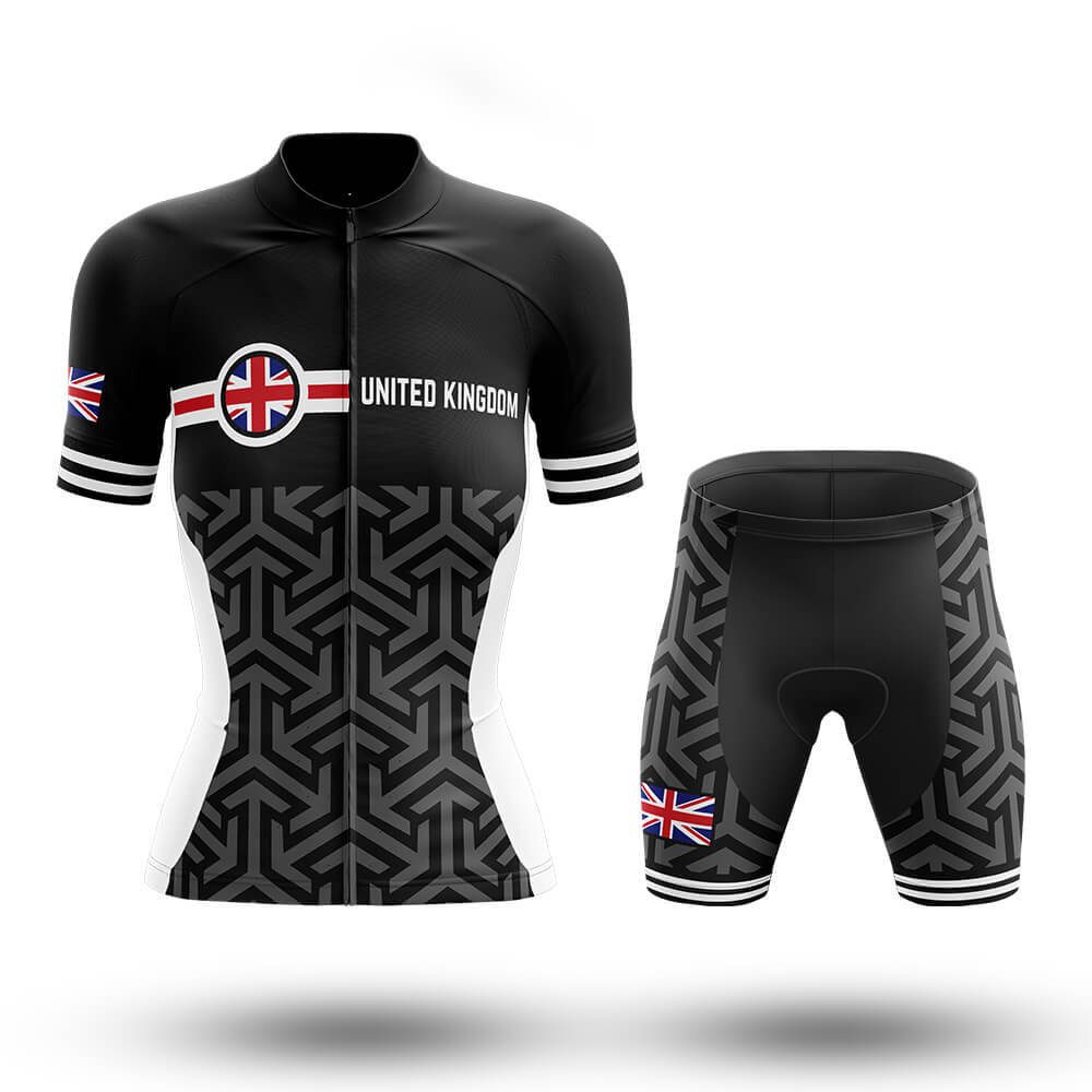 United Kingdom V18 - Women - Cycling Kit-Full Set-Global Cycling Gear