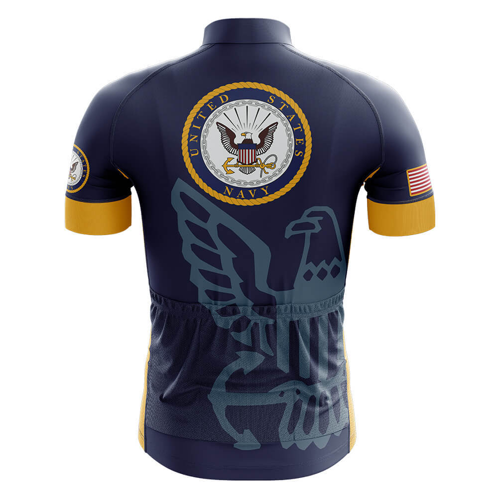 US Navy Cycling Jersey-Style 1-Global Cycling Gear