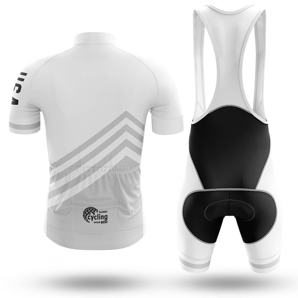 White cycling hot sale shorts set