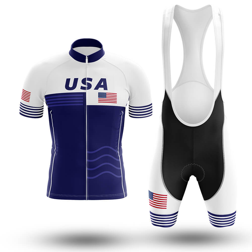 USA V19 - Men's Cycling Kit-Full Set-Global Cycling Gear