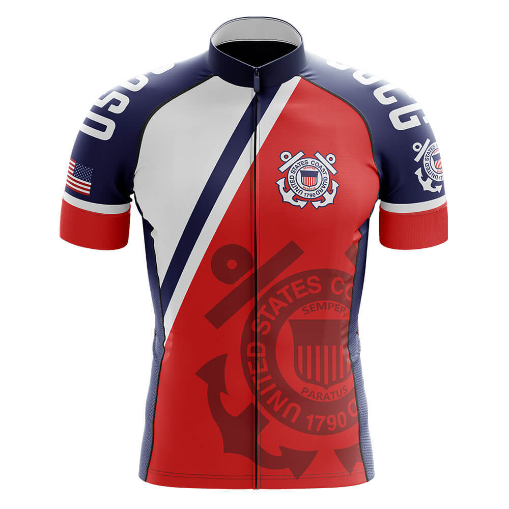 U.S. Coast Guard - Men's Cycling Kit-Jersey Only-Global Cycling Gear