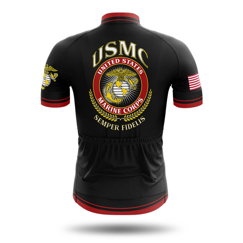 USMC Cycling Jersey-Style 1-Global Cycling Gear