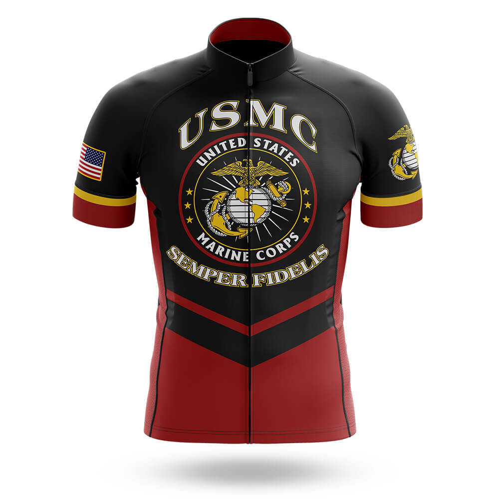 USMC Cycling Jersey-Style 3-Global Cycling Gear