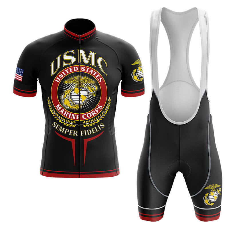 U.S Marine Corps - Men's Cycling Kit-Full Set-Global Cycling Gear