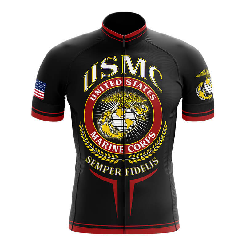 U.S Marine Corps - Men's Cycling Kit-Jersey Only-Global Cycling Gear