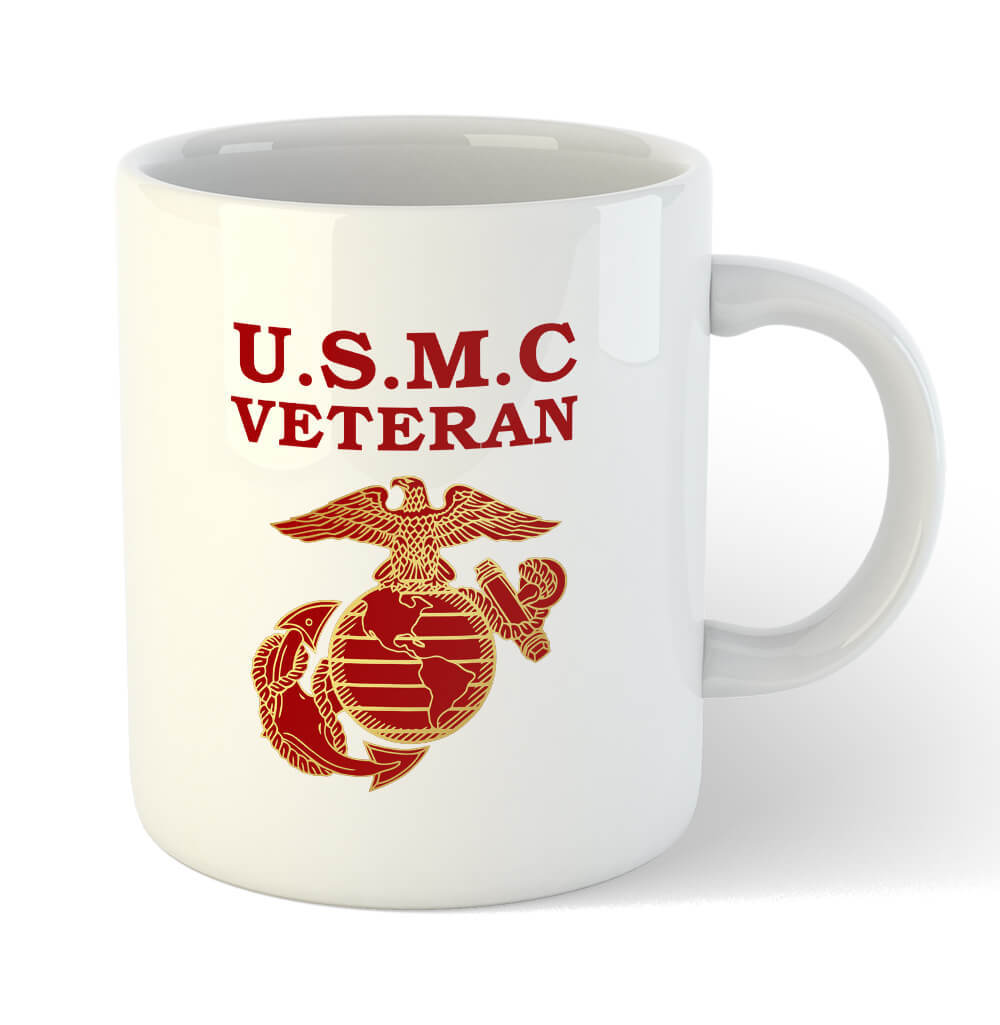 U.S. Marine Corps Veteran Mug-Global Cycling Gear