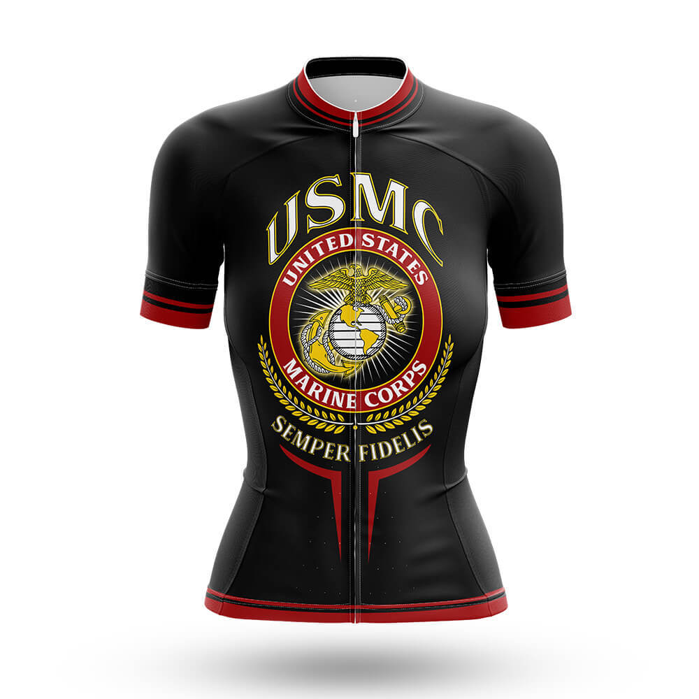 U.S Marine Corps - Women - Cycling Kit-Jersey Only-Global Cycling Gear