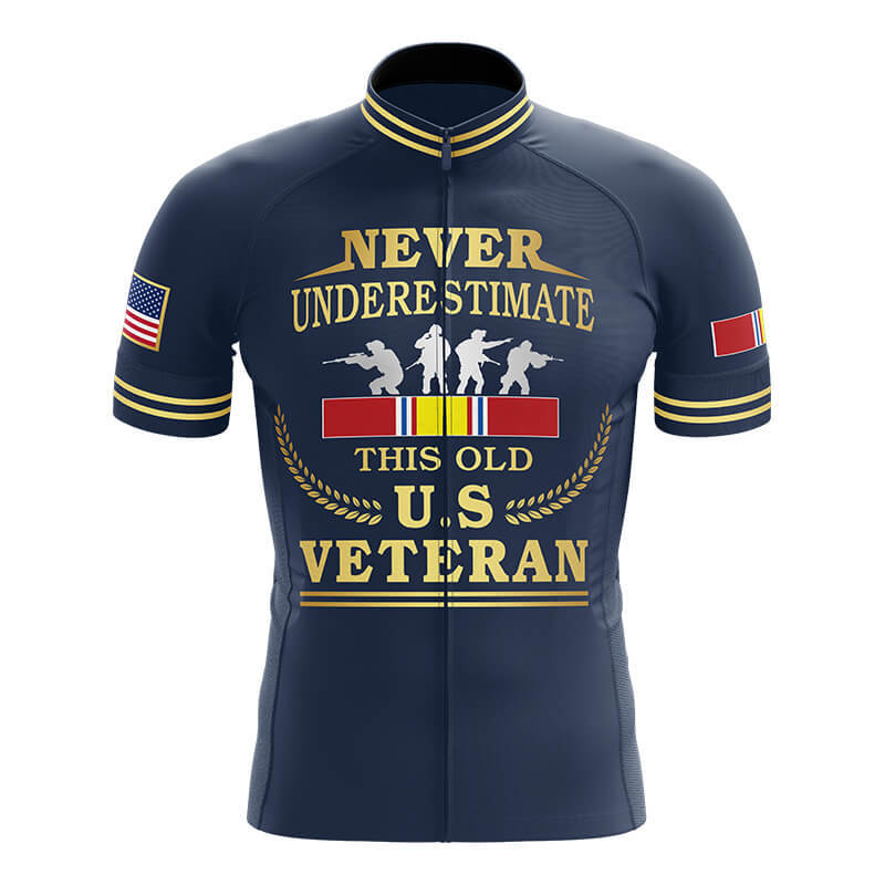 U.S Veteran - Men's Cycling Kit-Jersey Only-Global Cycling Gear