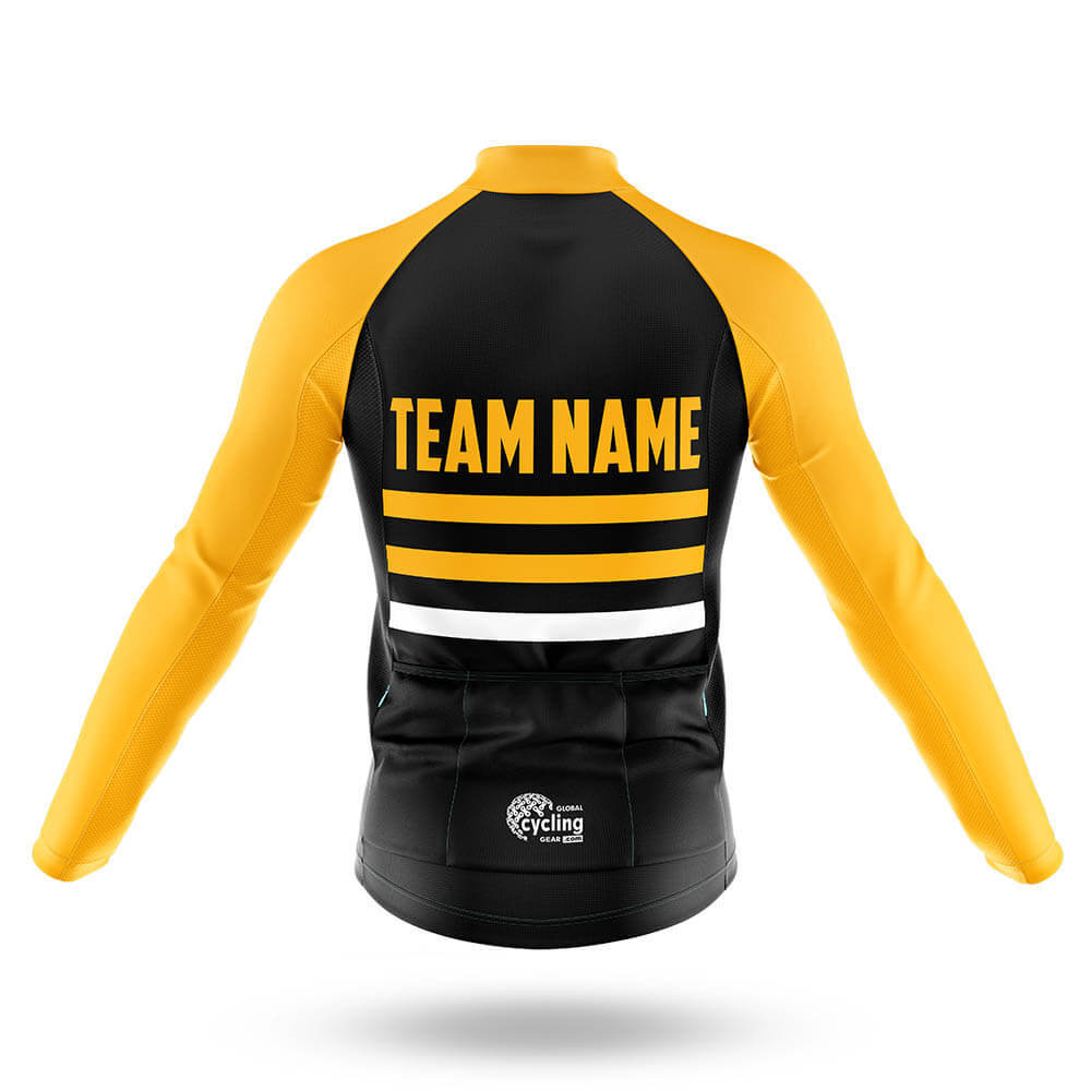 Custom Team Name V2 - Men's Cycling Kit-Full Set-Global Cycling Gear
