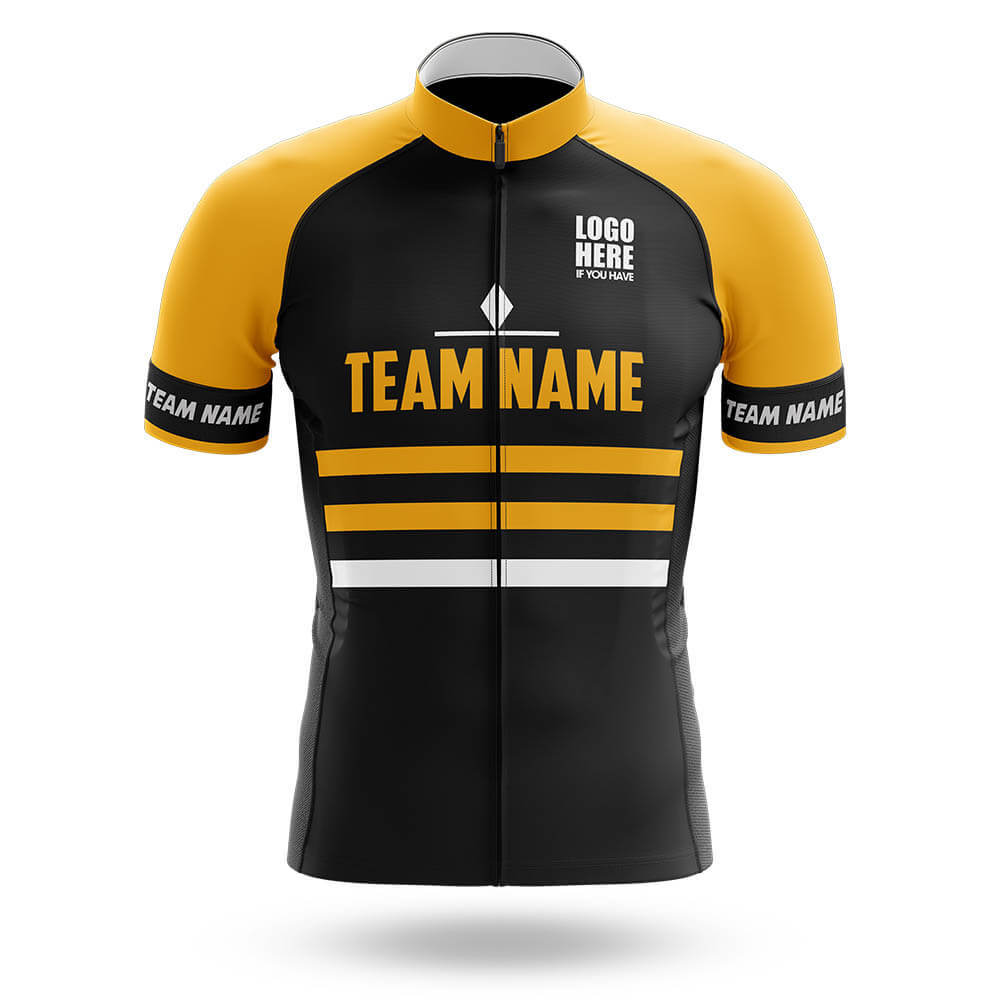 Custom Team Name V2 - Men's Cycling Kit-Jersey Only-Global Cycling Gear
