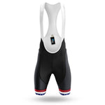 USA Flag Skull - Men's Cycling Kit-Bibs Only-Global Cycling Gear