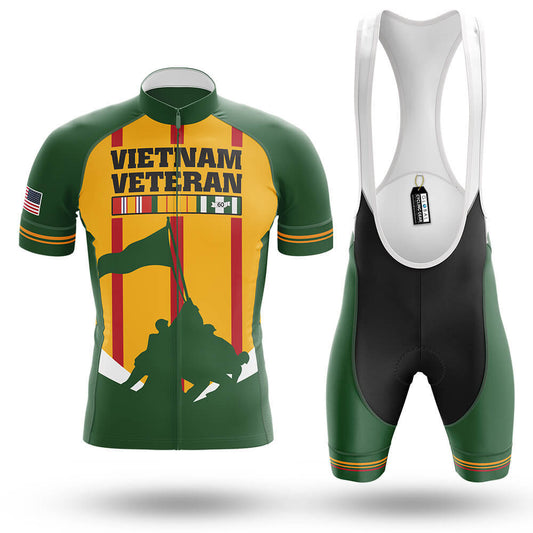 U.S Vietnam Veteran V2 - Men's Cycling Kit-Full Set-Global Cycling Gear