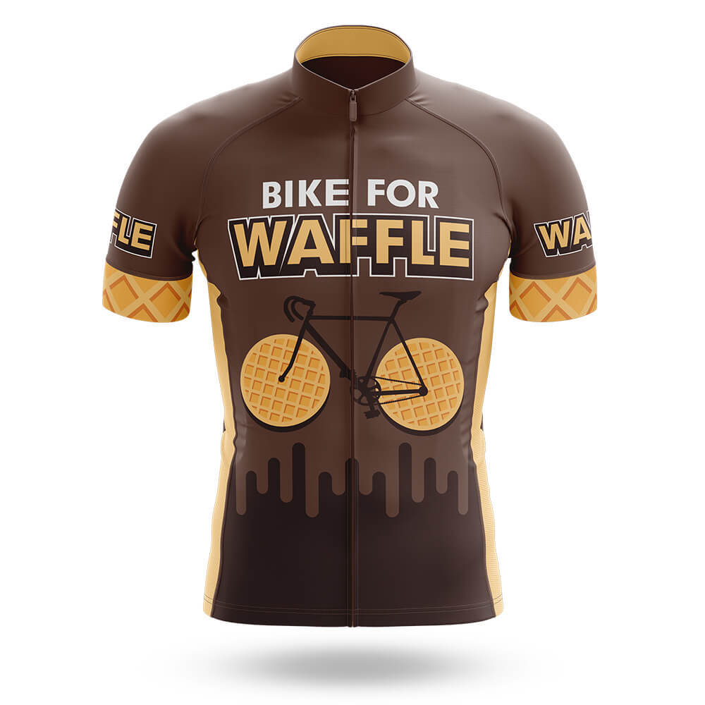 Bike For Waffle - Men's Cycling Kit-Jersey Only-Global Cycling Gear
