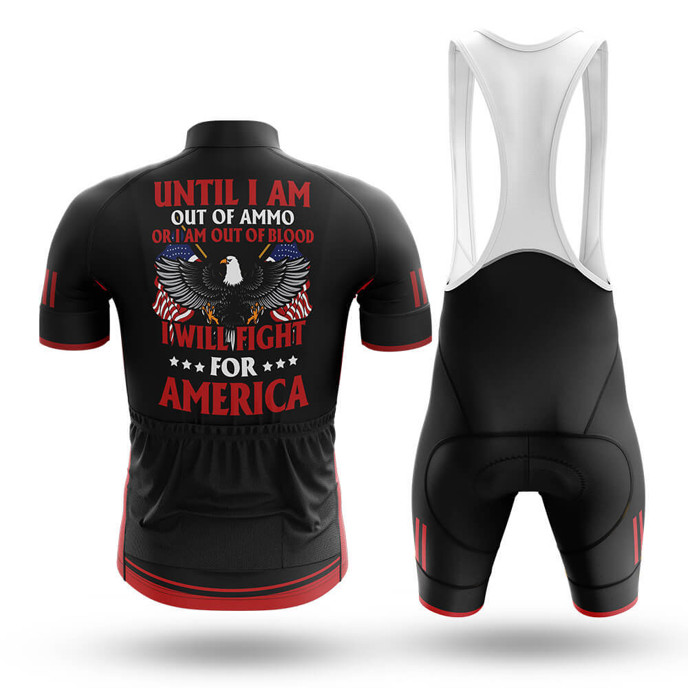 I Will Fight For America - Men's Cycling Kit-Full Set-Global Cycling Gear
