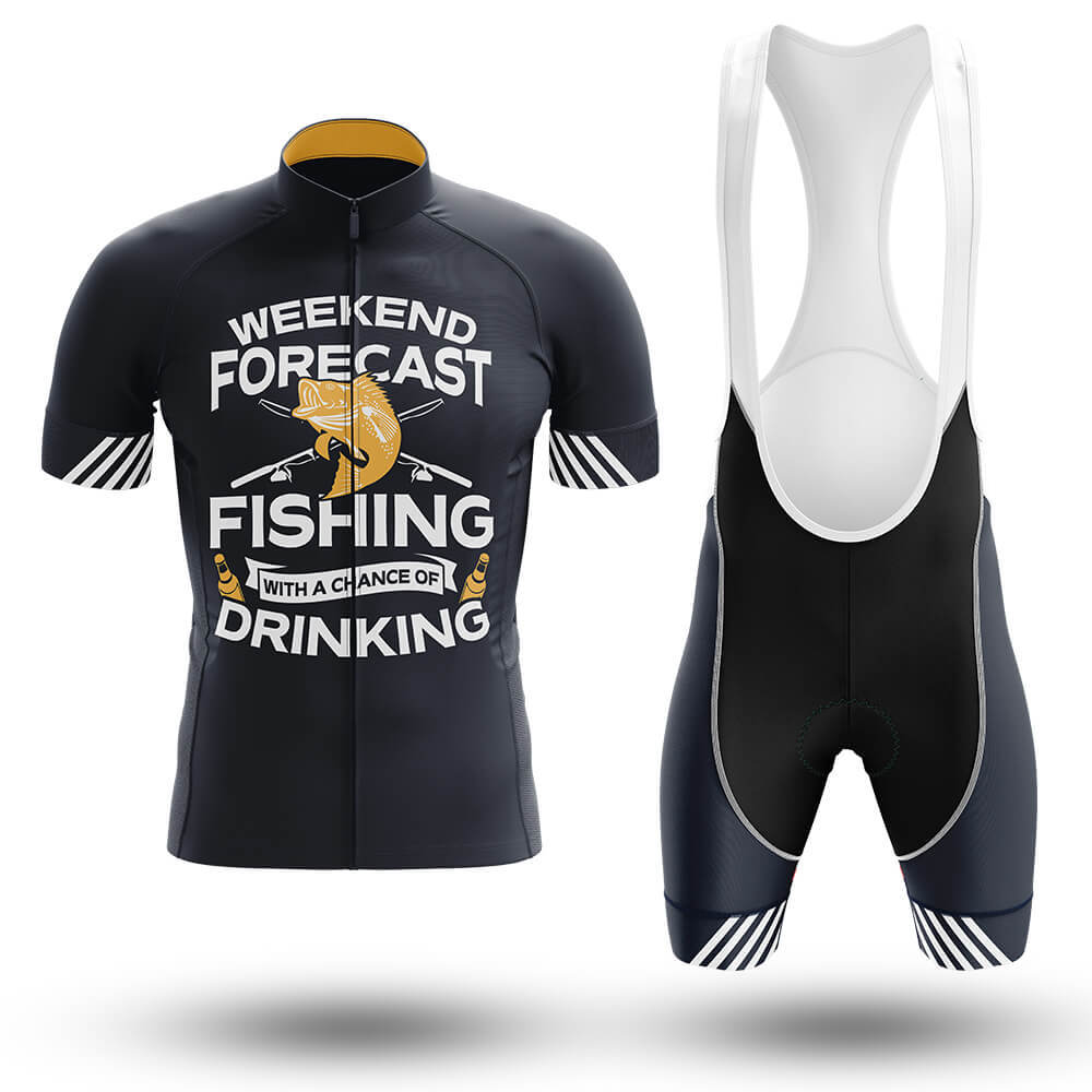 Weekend Fishing Forecast - Men's Cycling Kit-Full Set-Global Cycling Gear