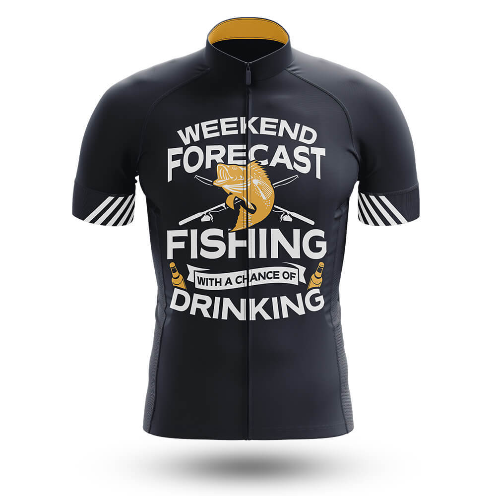 Weekend Fishing Forecast - Men's Cycling Kit-Jersey Only-Global Cycling Gear