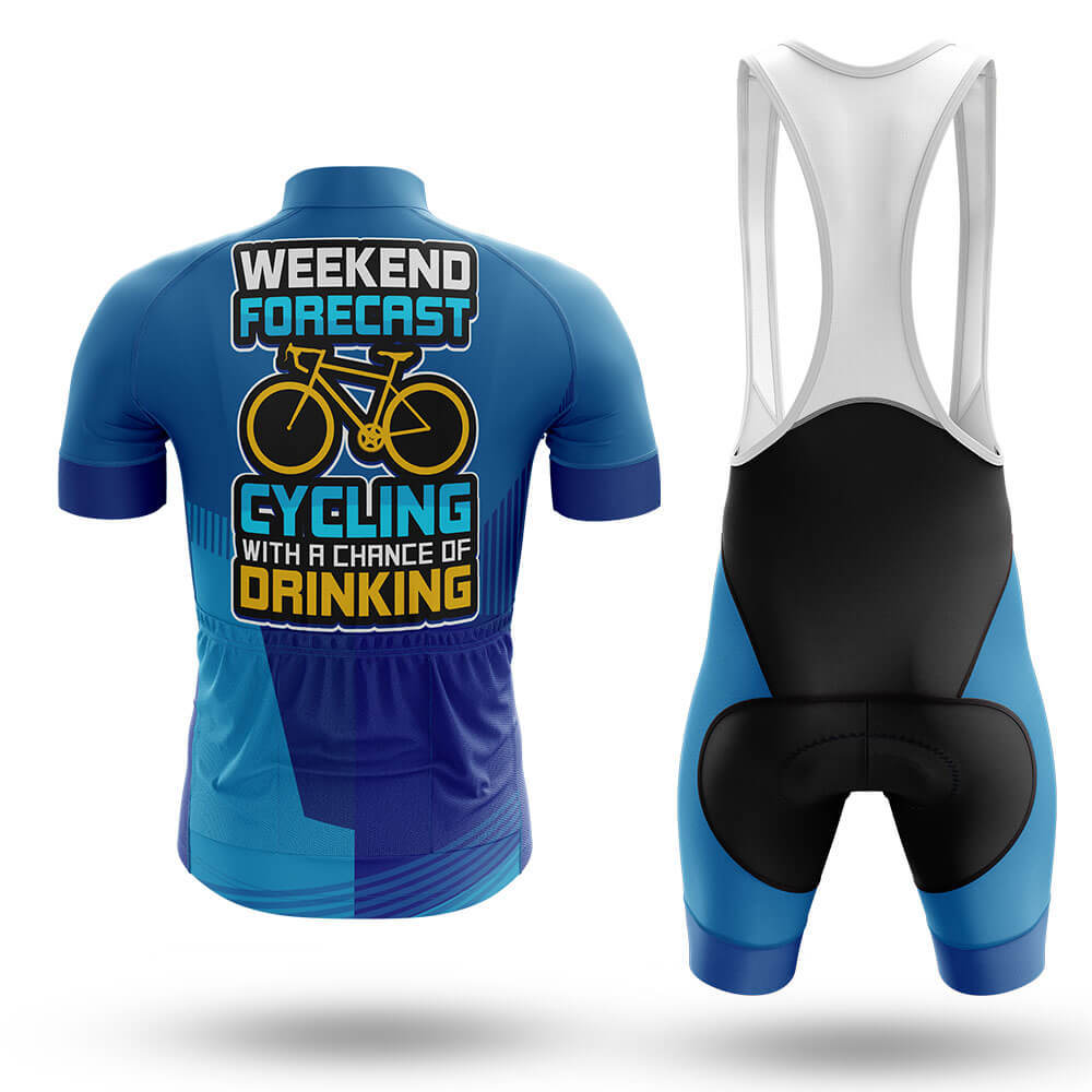 Cycling Weekend Forecast - Men's Cycling Kit-Full Set-Global Cycling Gear