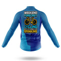 Cycling Weekend Forecast - Men's Cycling Kit-Full Set-Global Cycling Gear